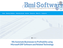 Tablet Screenshot of bmiusa.com